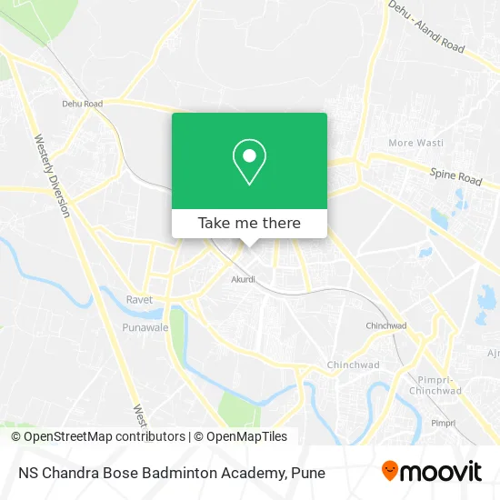 NS Chandra Bose Badminton Academy map