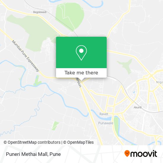 Puneri Methai Mall map