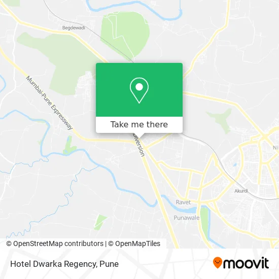 Hotel Dwarka Regency map