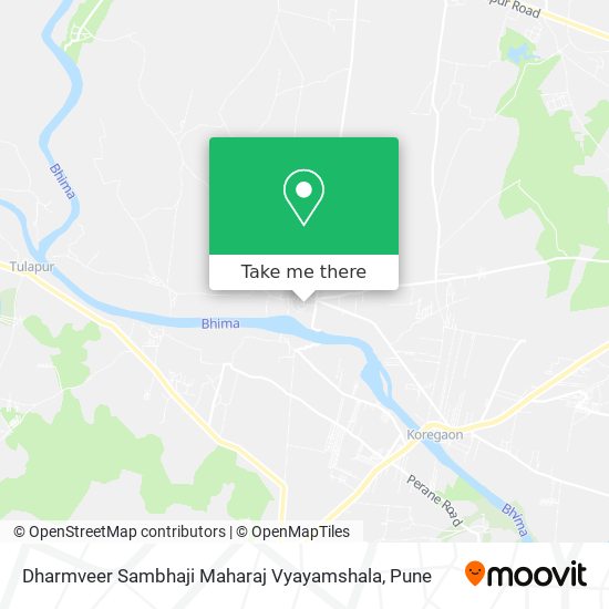 Dharmveer Sambhaji Maharaj Vyayamshala map
