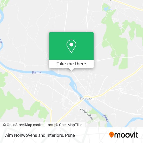 Aim Nonwovens and Interiors map