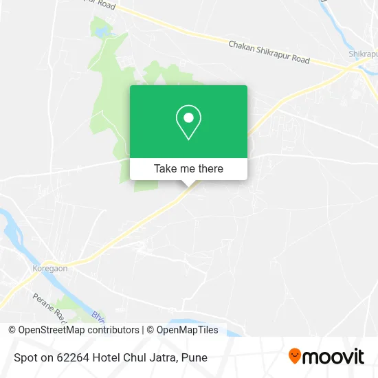 Spot on 62264 Hotel Chul Jatra map