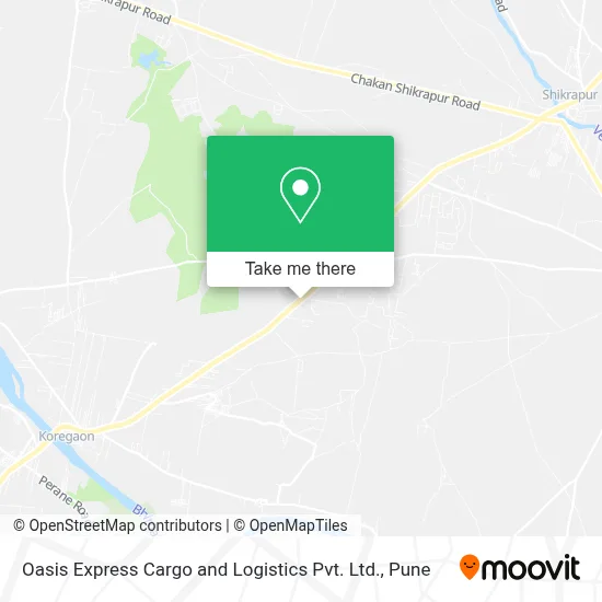Oasis Express Cargo And Logistics Pvt. Ltd. map