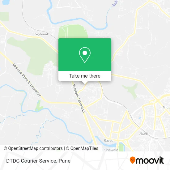 DTDC Courier Service map