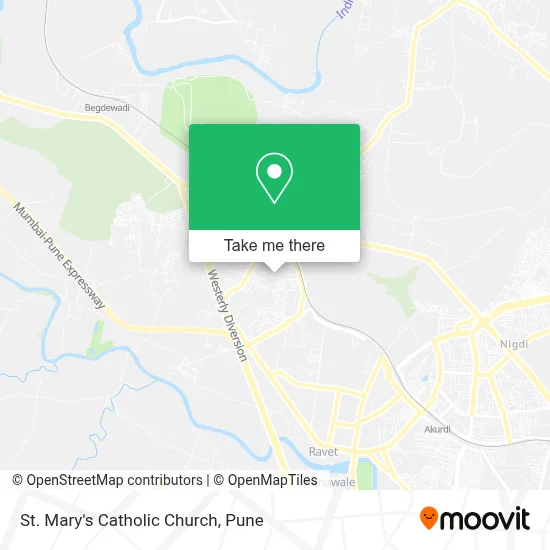 St Marys Catholic Church map