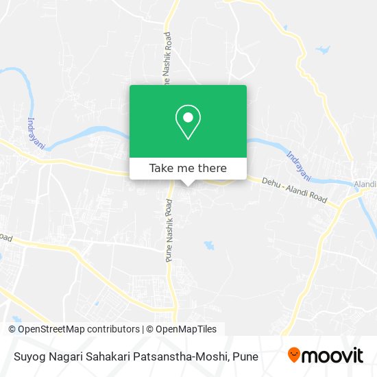 Suyog Nagari Sahakari Patsanstha-Moshi map