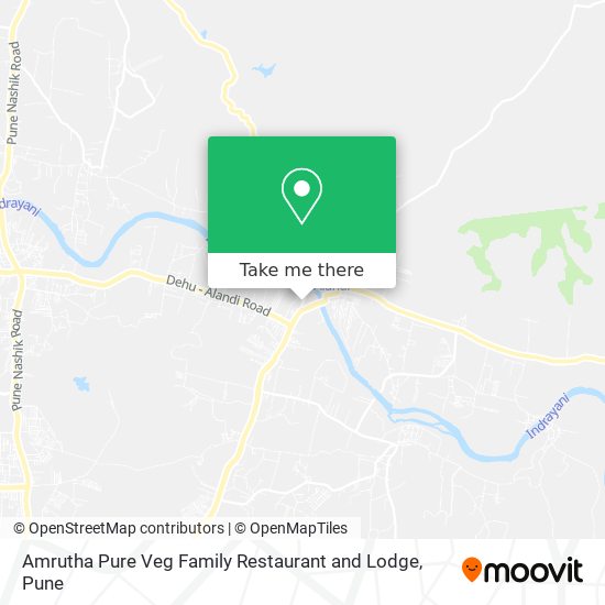 Amrutha Pure Veg Family Restaurant and Lodge map