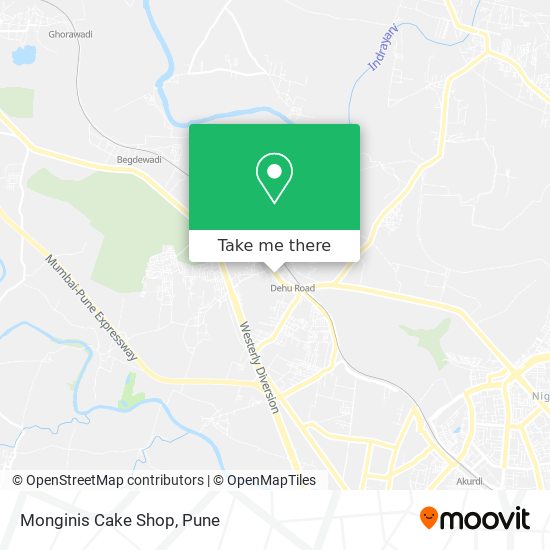 Monginis Cake Shop map