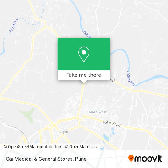 Sai Medical & General Stores map