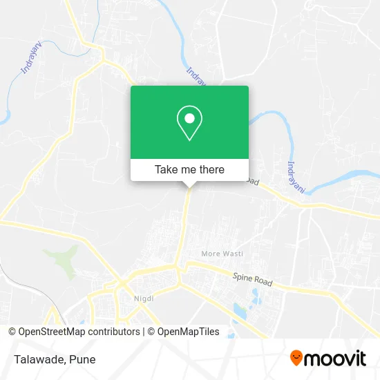 Talawade map