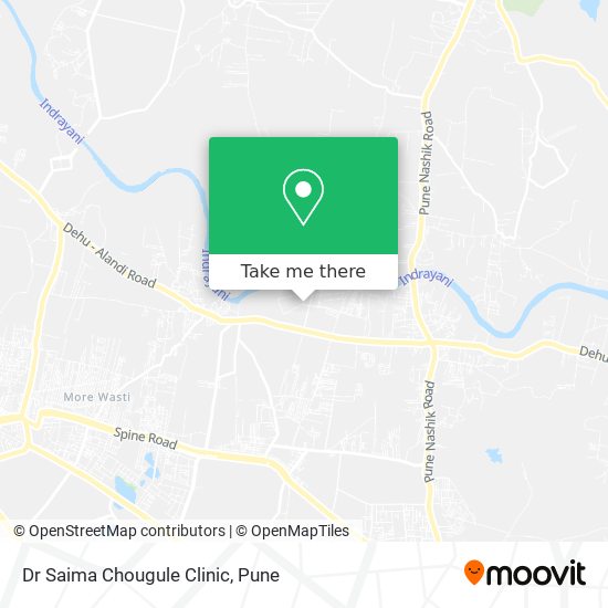 Dr Saima Chougule Clinic map