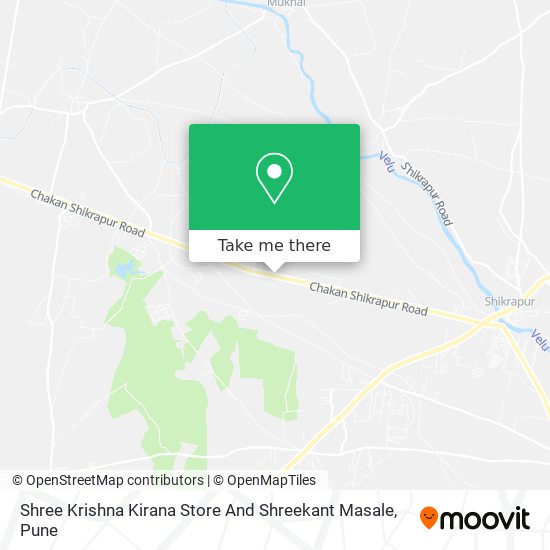 Shree Krishna Kirana Store And Shreekant Masale map