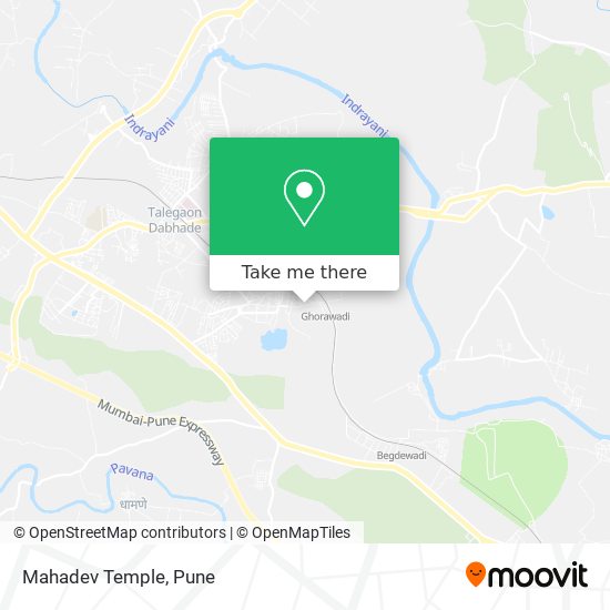 Mahadev Temple map