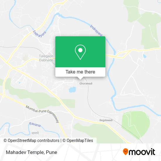 Mahadev Temple map