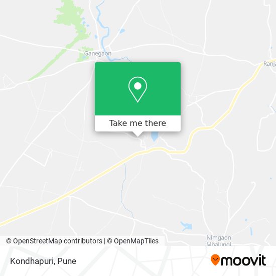 Kondhapuri map