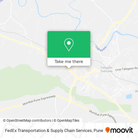 FedEx Transportation & Supply Chain Services map