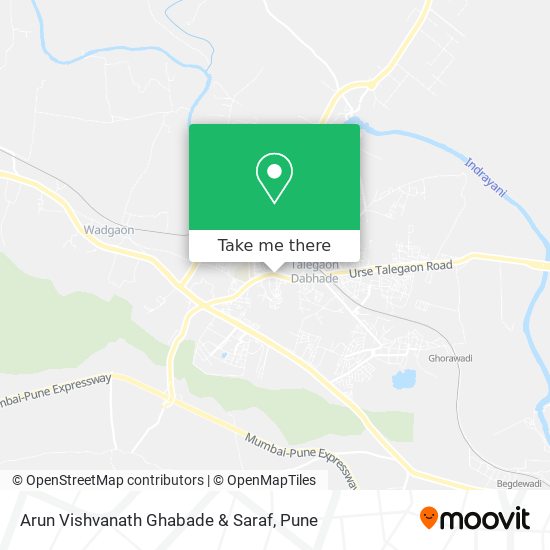 Arun Vishvanath Ghabade & Saraf map