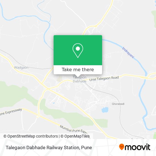 Talegaon Dabhade Railway Station map