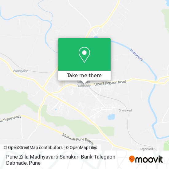 Pune Zilla Madhyavarti Sahakari Bank-Talegaon Dabhade map