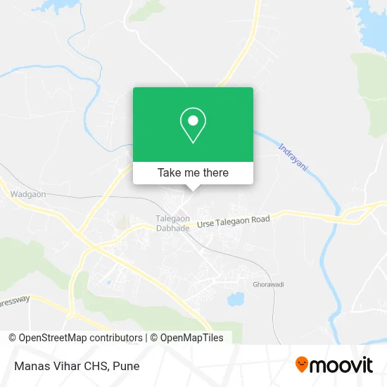 Manas Vihar CHS map