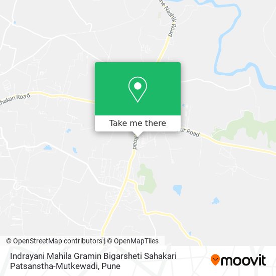 Indrayani Mahila Gramin Bigarsheti Sahakari Patsanstha-Mutkewadi map