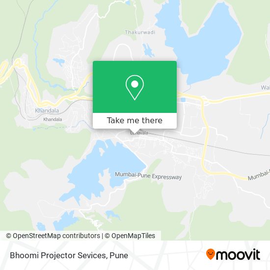 Bhoomi Projector Sevices map