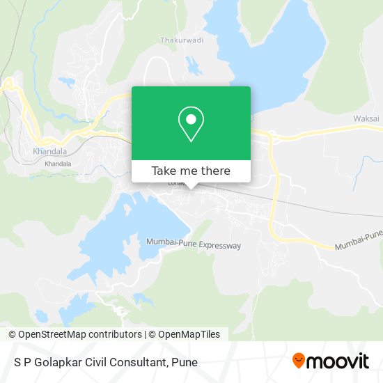 S P Golapkar Civil Consultant map