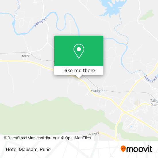 Hotel Mausam map