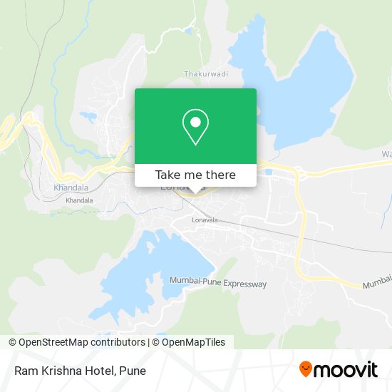 Ram Krishna Hotel map