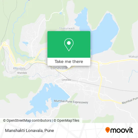 Manshakti Lonavala map