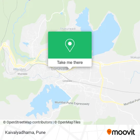 Kaivalyadhama map