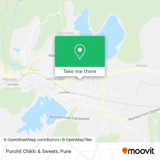 Purohit Chikki & Sweets map