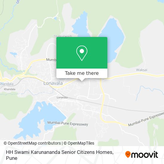 HH Swami Karunananda Senior Citizens Homes map