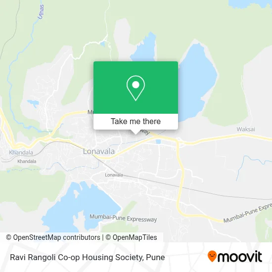 Ravi Rangoli Co-op Housing Society map