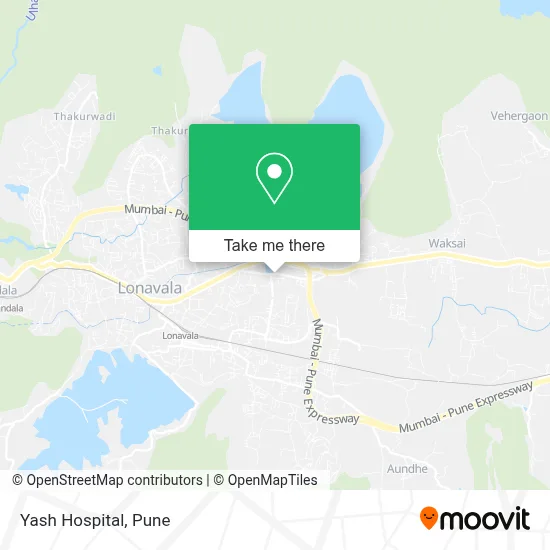 Yash Hospital map