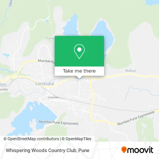 Whispering Woods Country Club map