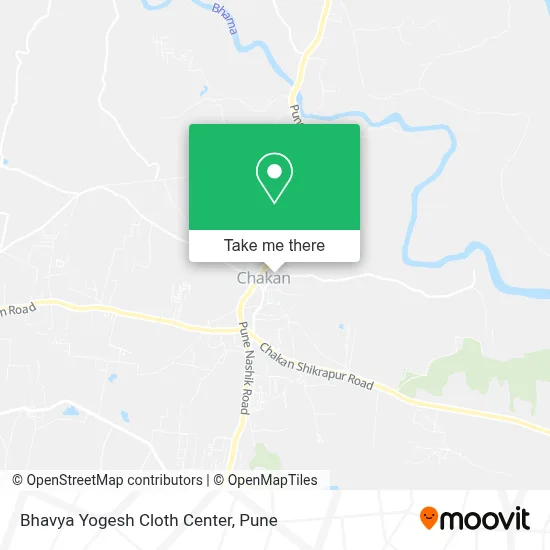Bhavya Yogesh Cloth Center map