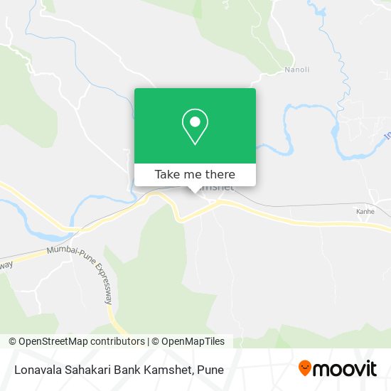 Lonavala Sahakari Bank Kamshet map