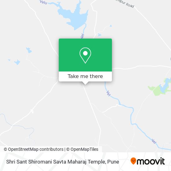 Shri Sant Shiromani Savta Maharaj Temple map