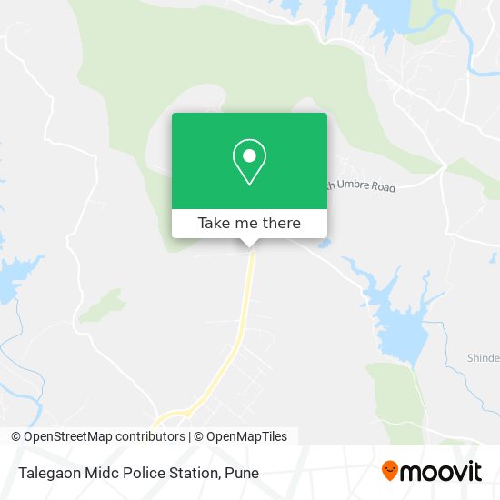 Talegaon Midc Police Station map