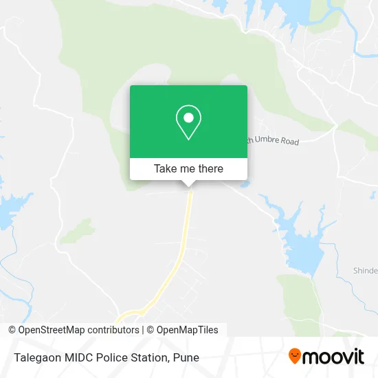 Talegaon Midc Police Station map