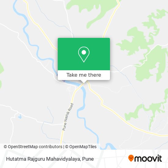 Hutatma Rajguru Mahavidyalaya map