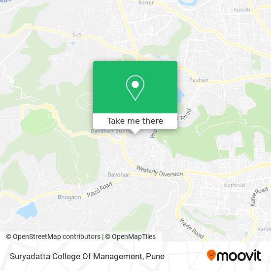 Suryadatta College Of Management map