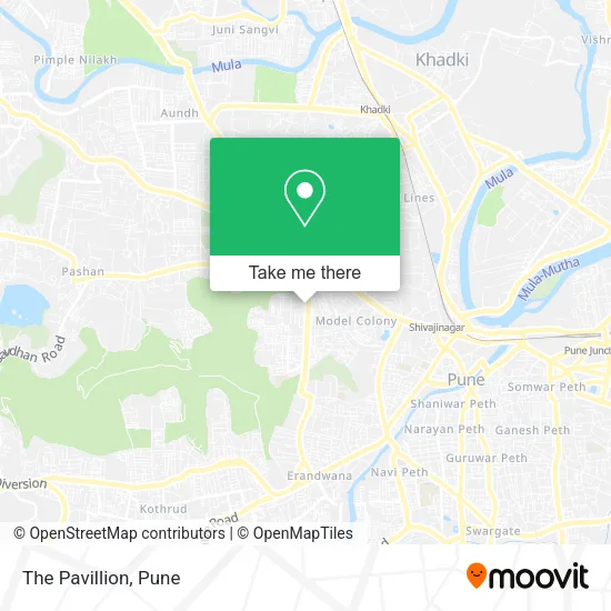The Pavillion map