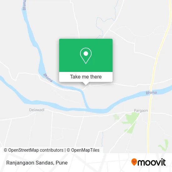 Ranjangaon Sandas map