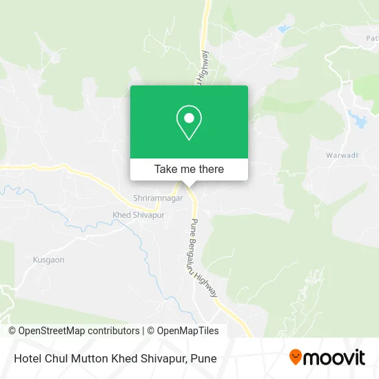 Hotel Chul Mutton Khed Shivapur map