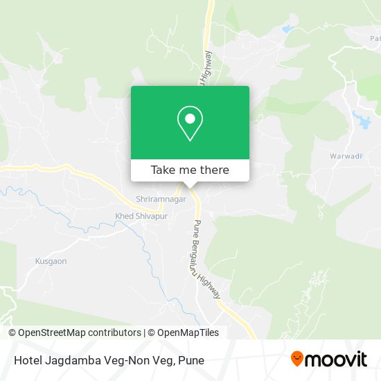 Hotel Jagdamba Veg-Non Veg map