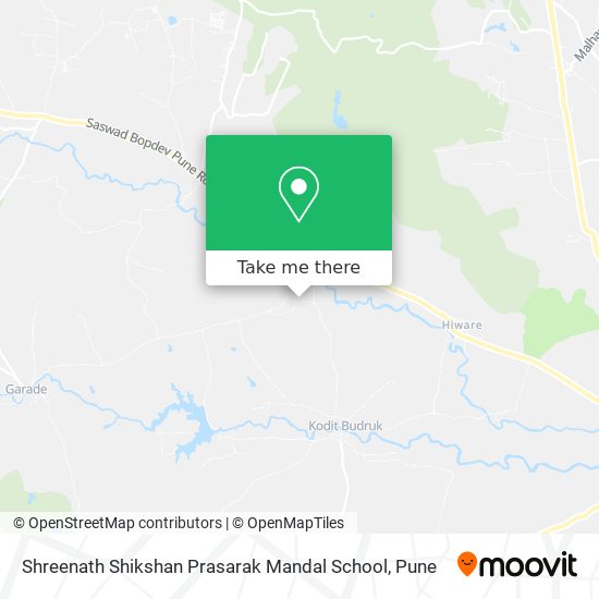 Shreenath Shikshan Prasarak Mandal School map