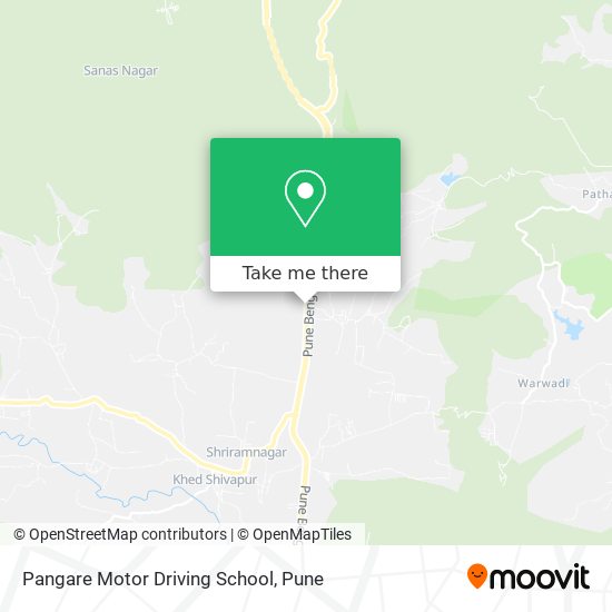 Pangare Motor Driving School map