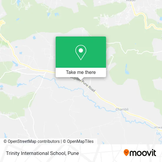 Trinity International School map